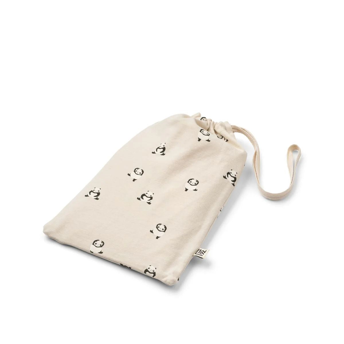 Liewood-Birk Printed Pyjamas Jumpsuit Mini panda / Sandy