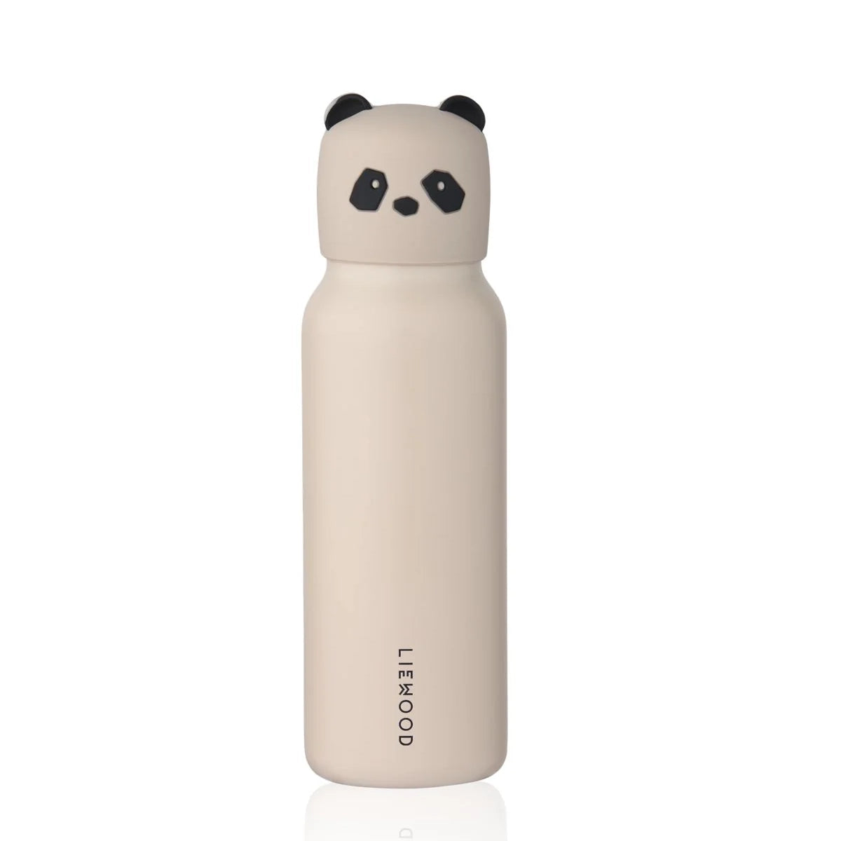 Liewood-Falk Water Bottle w Panda Lid 350 ml Sandy