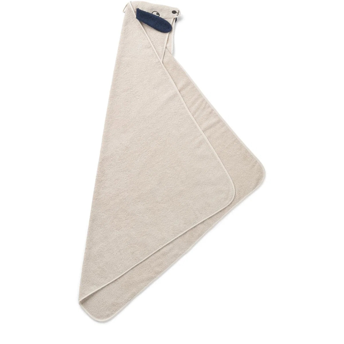 Liewood-Augusta Dog Hooded Towel Sandy