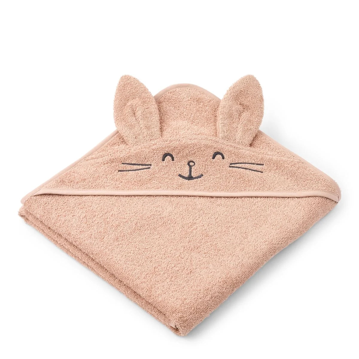 Liewood-Augusta Rabbit Hooded Towel Pale tuscany