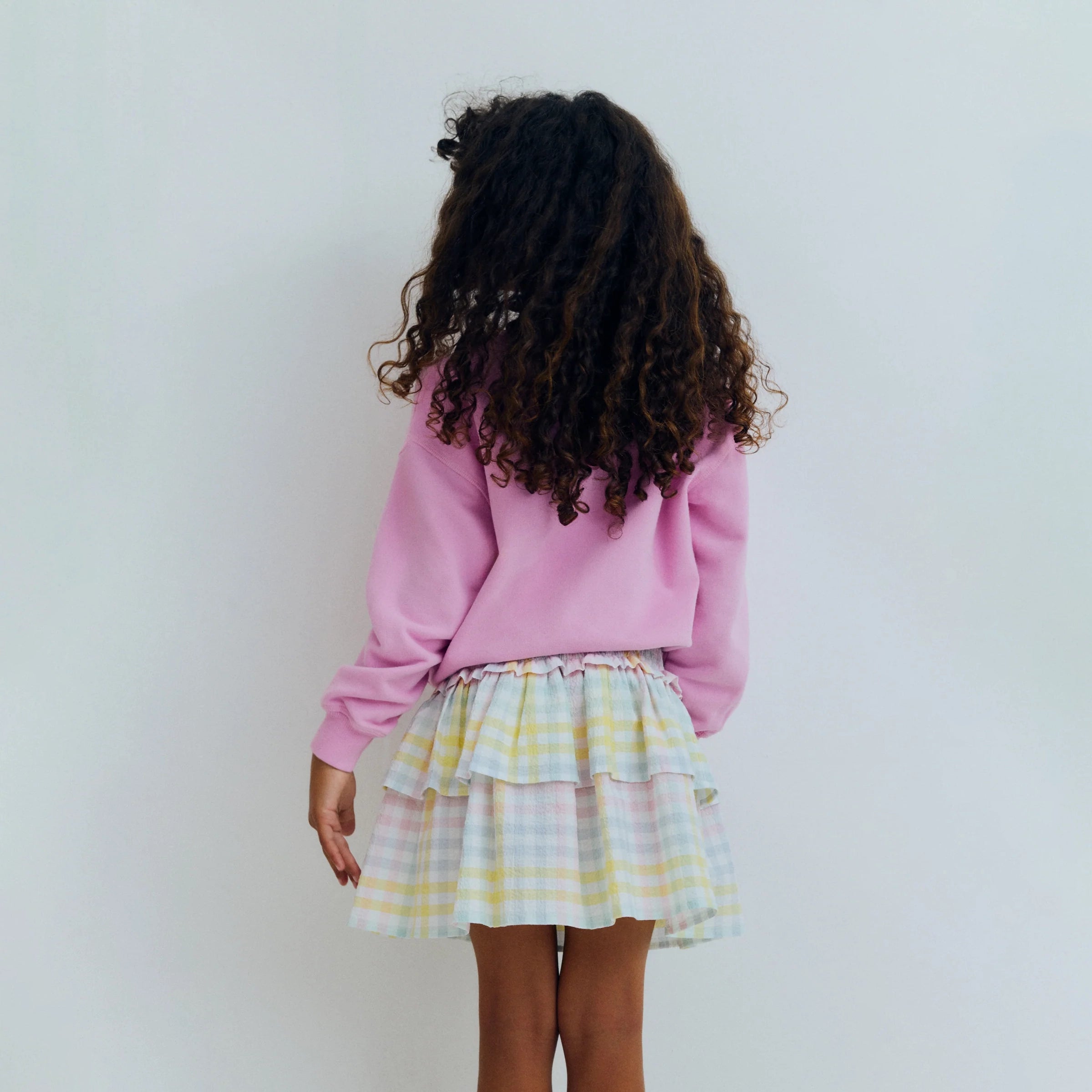 The New Society-TNS Logo Sweatshirt Pink Lavander