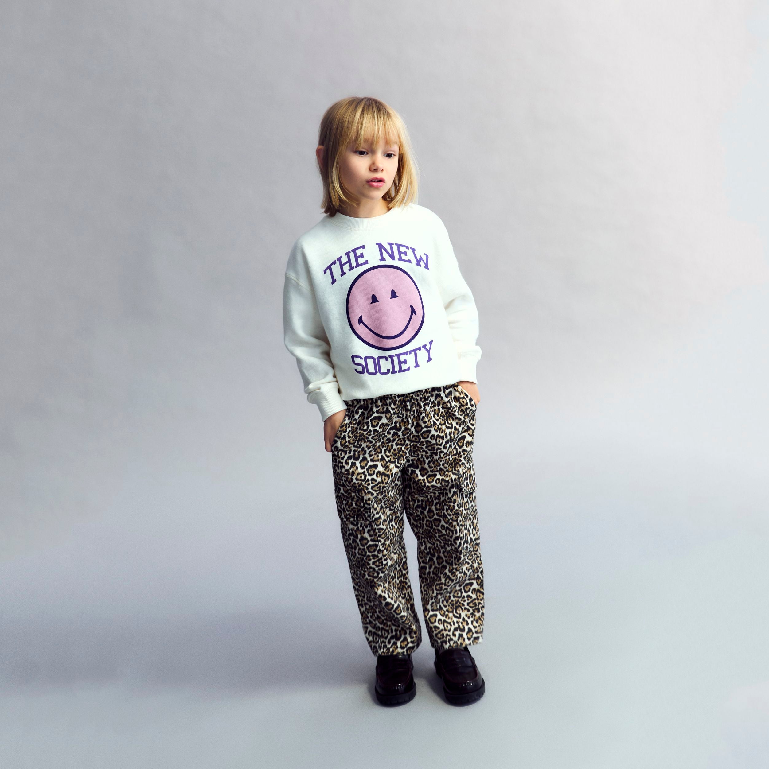 The New Society-Smiley Sweatshirt