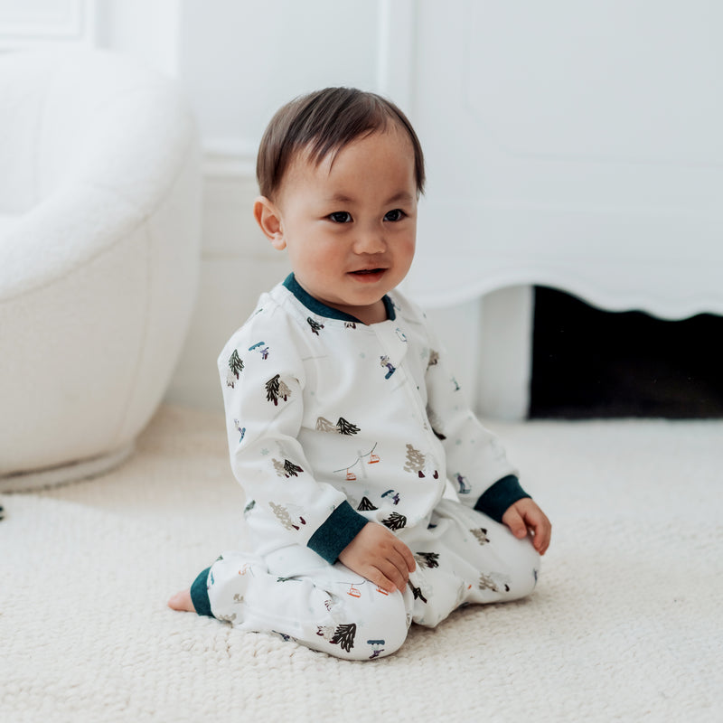 Nest Designs-Long Sleeve Romper Chills N' Thrills