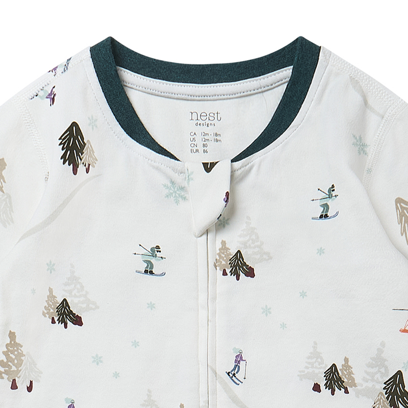 Nest Designs-Long Sleeve Romper Chills N' Thrills