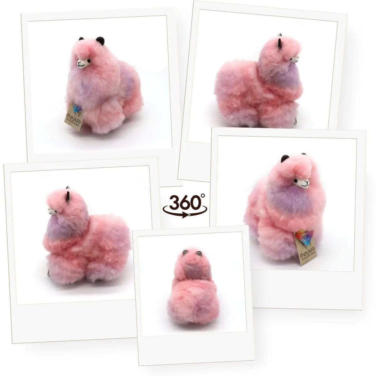 Inkari-Rainbows Alpaca Toy Small 23cm Lotus