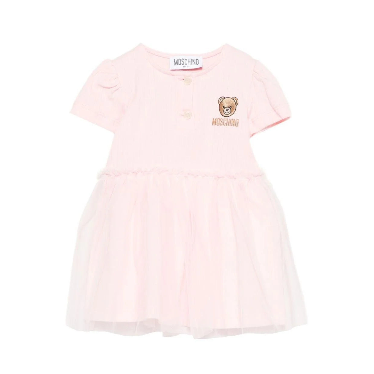 Moschino-Baby Girls Dress Sugar Rose