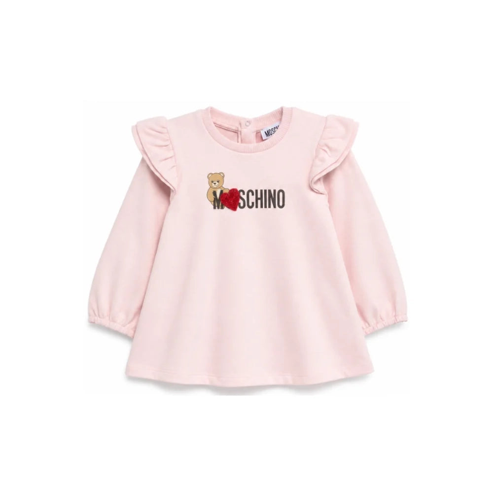 Moschino-Baby Girl Dress Sugar Rose
