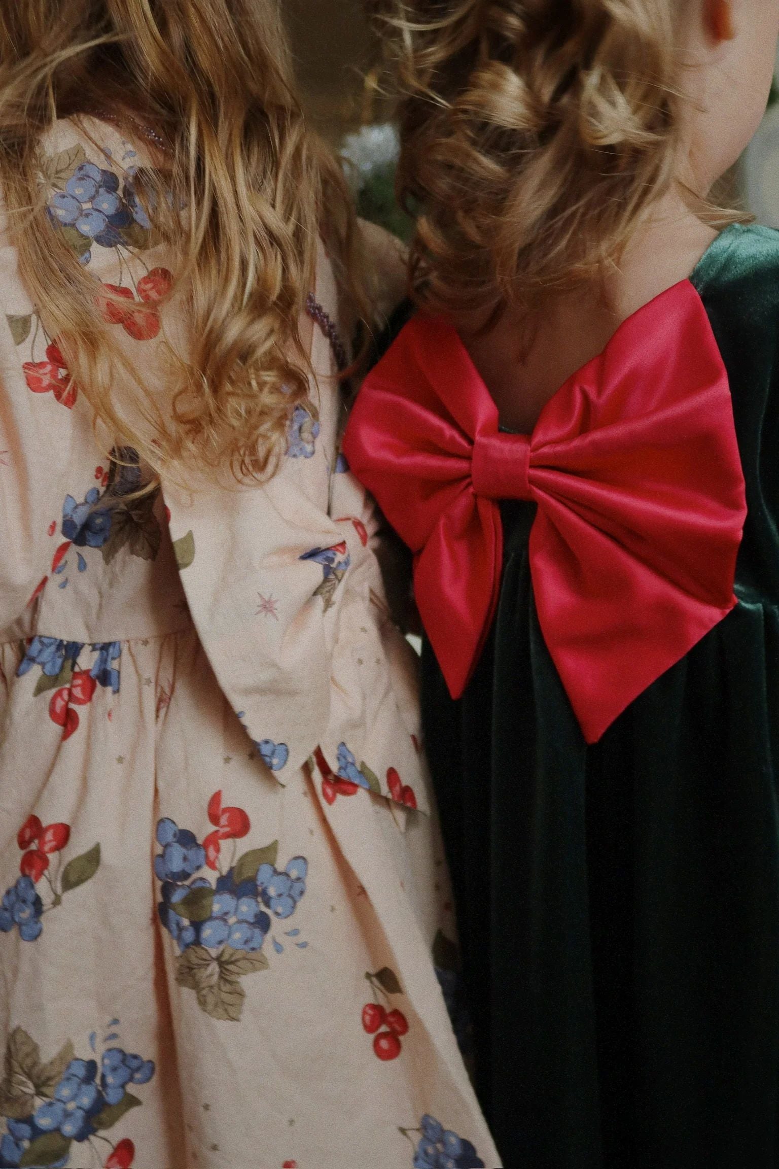 Konges Sløjd-Gia Bow Dress Grs Pine Grove