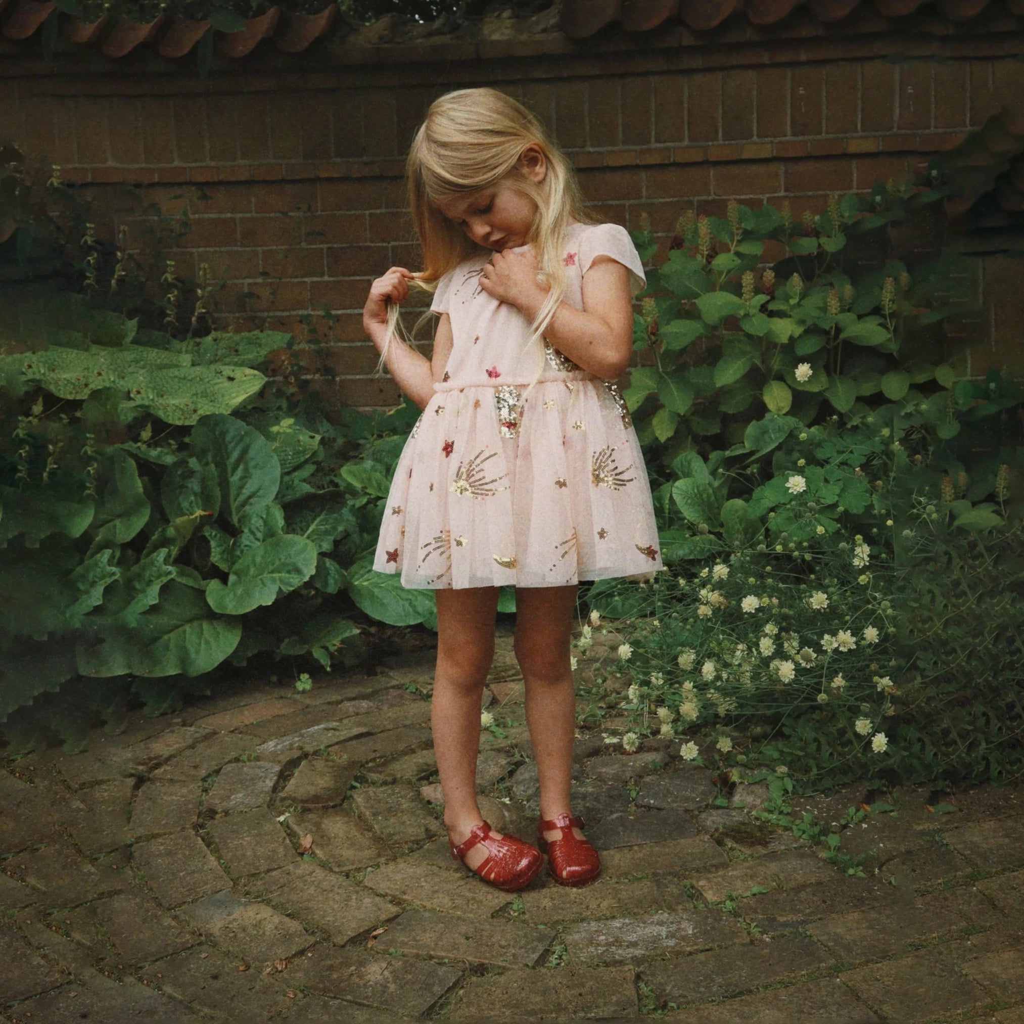 Konges Sløjd-Girl Odette Dress Estella Sequin
