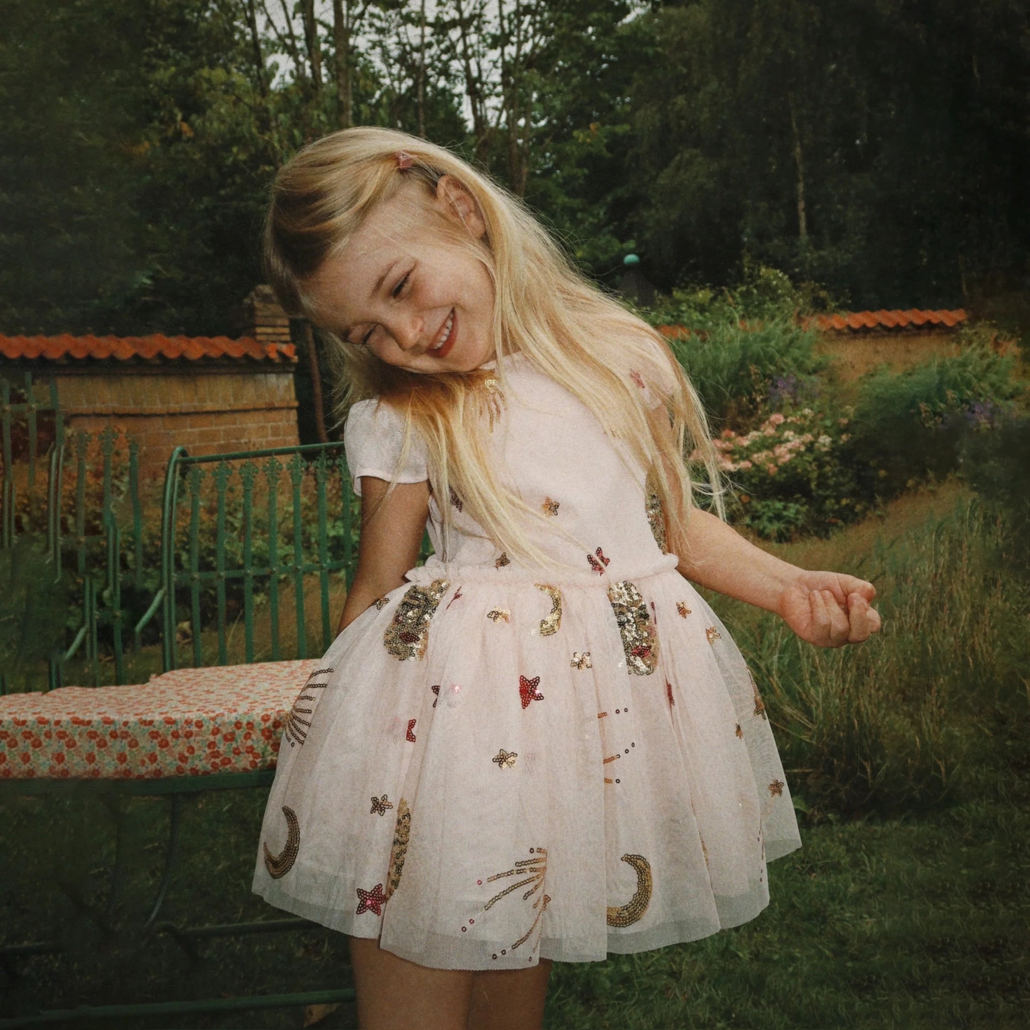 Konges Sløjd-Girl Odette Dress Estella Sequin
