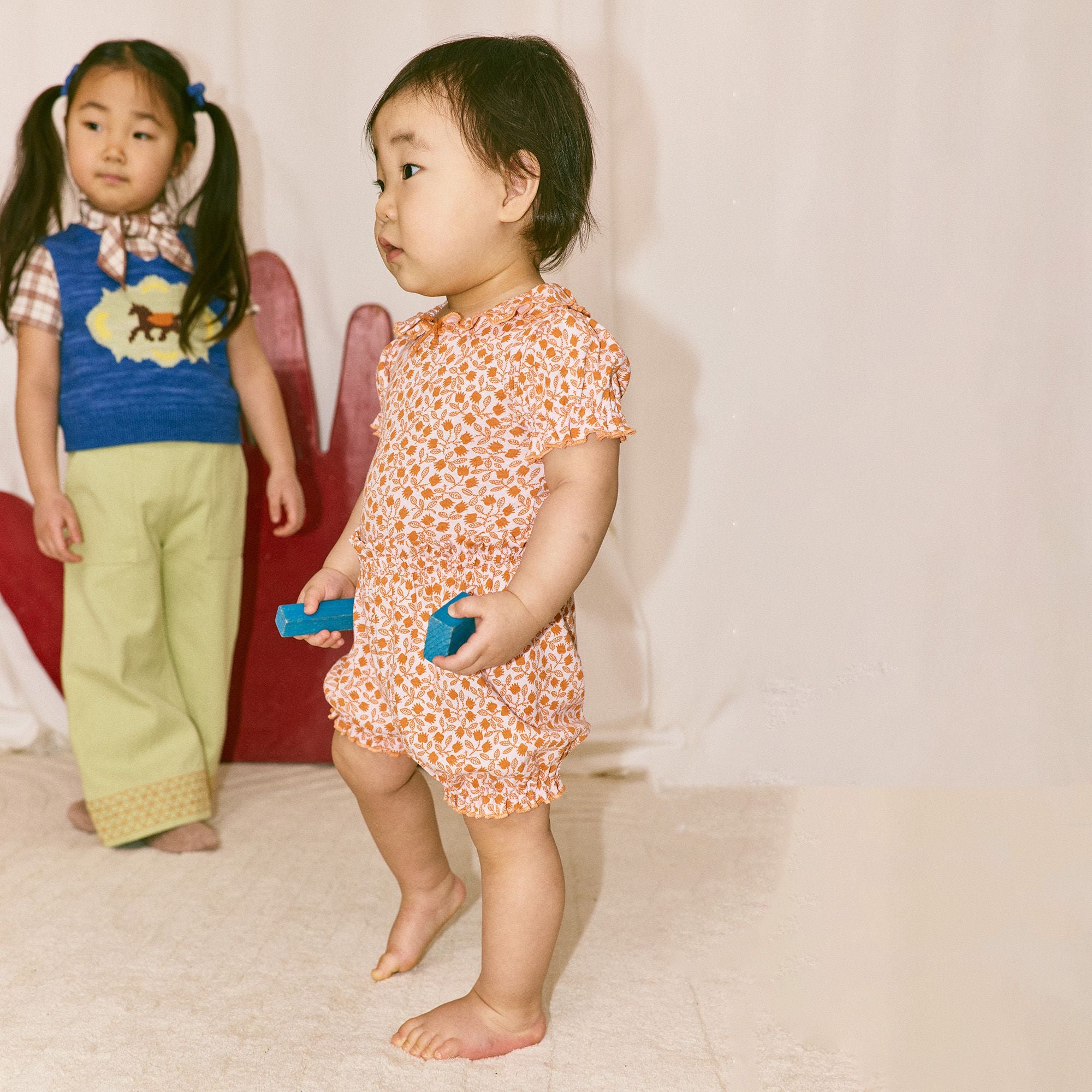 Misha & Puff-Baby Bubble Short Aura Lisse Fields