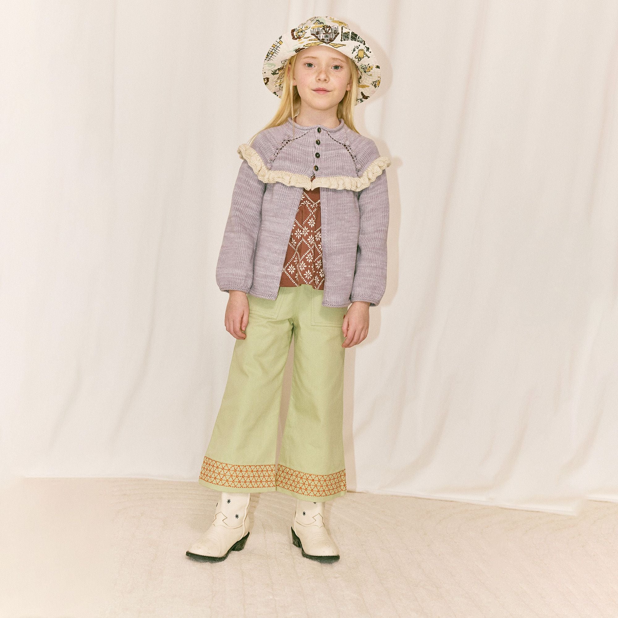Misha & Puff-Kids Bucket Hat Marzipan Storyland