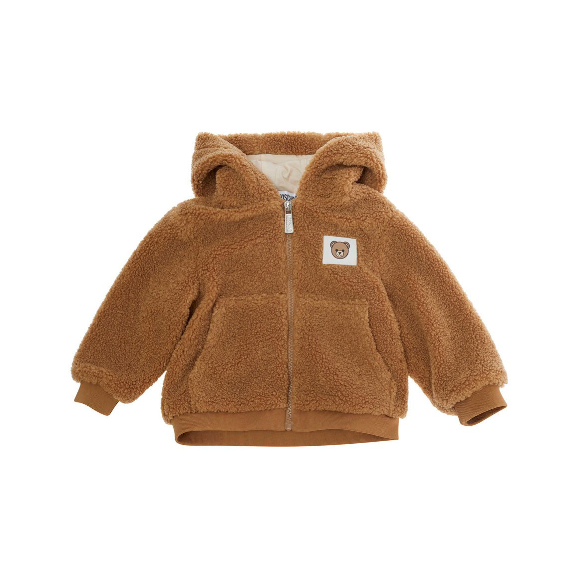 Moschino-Baby Jacket Carry Over Bear Brown