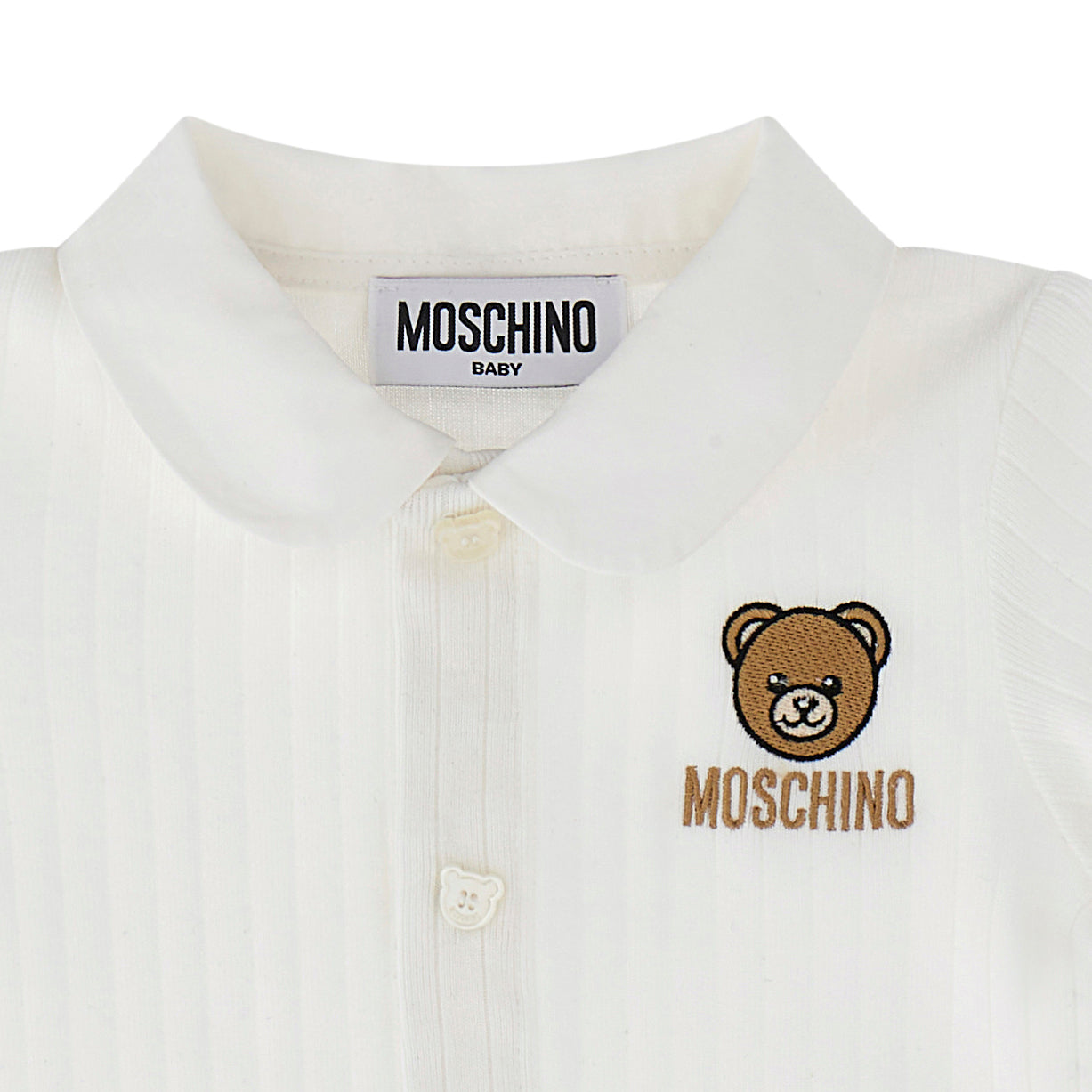 Moschino-Baby Romper With Gift Box Cloud