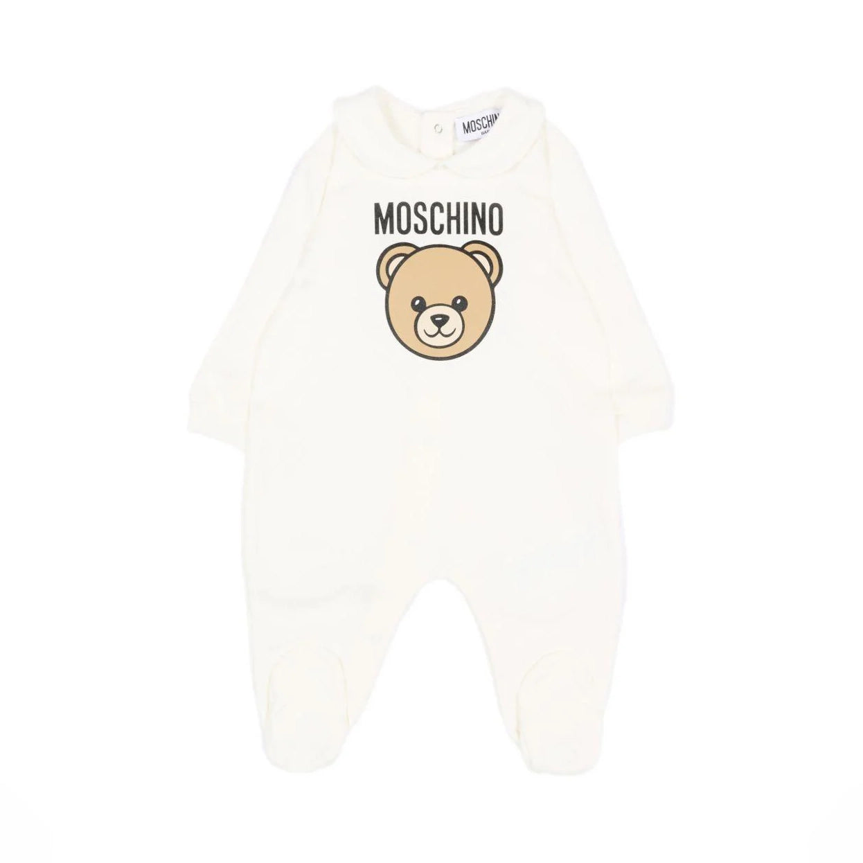Moschino-Baby Ls Hat And Bib Gift Set W Bear Cloud