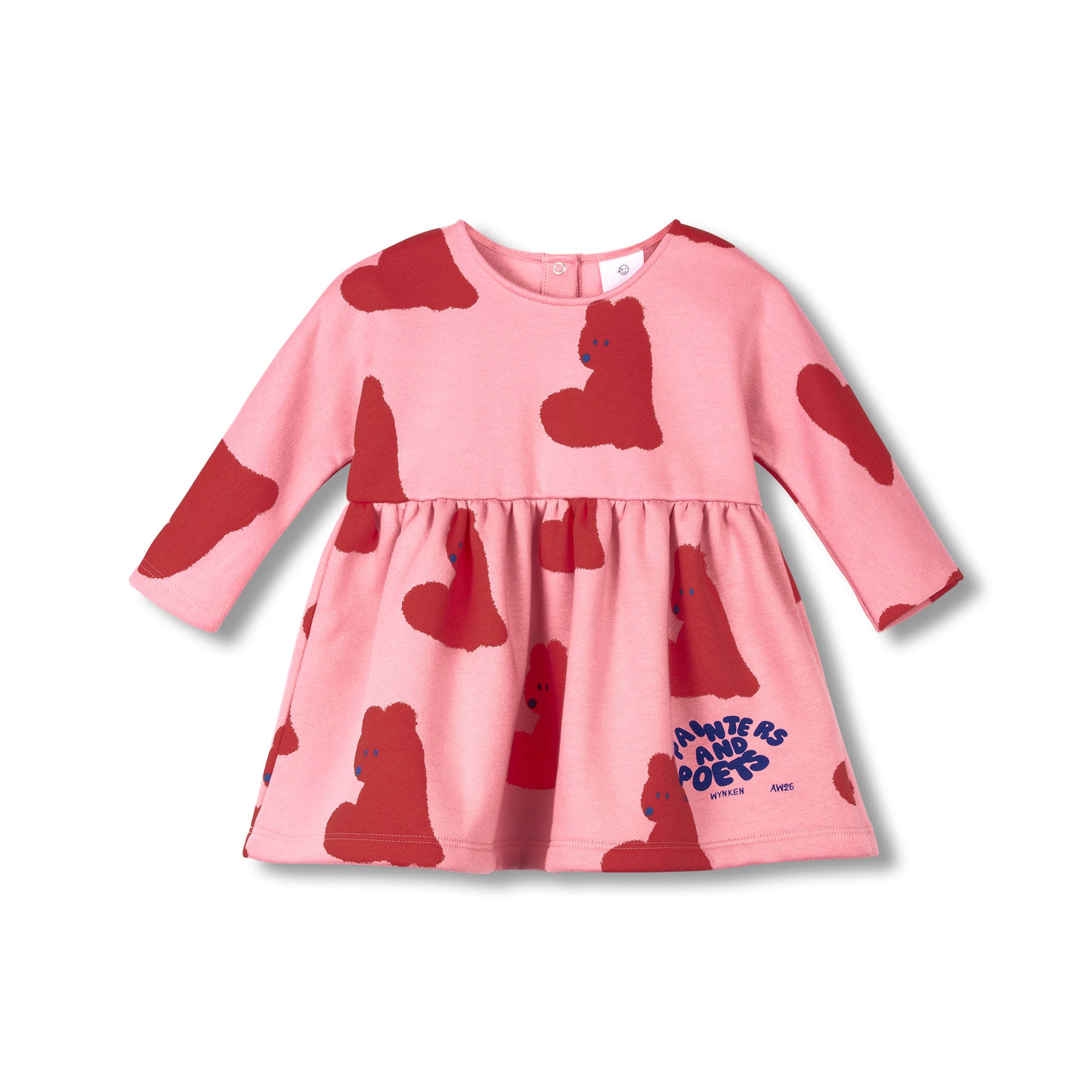 Wynken-Baby Mini Rusty Bear Dress Ode To Rose