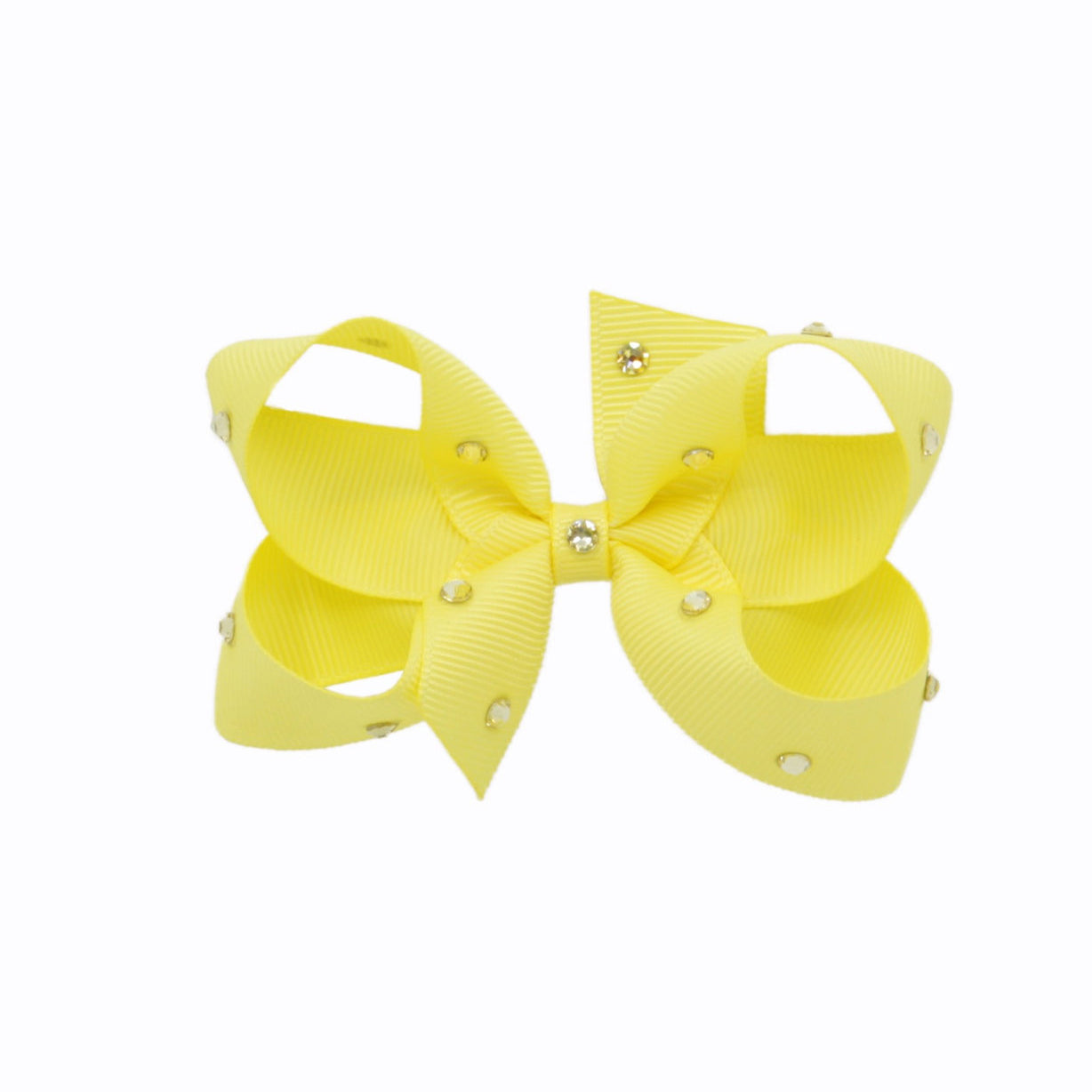Olilia-Medium Classic Bow-Lemon