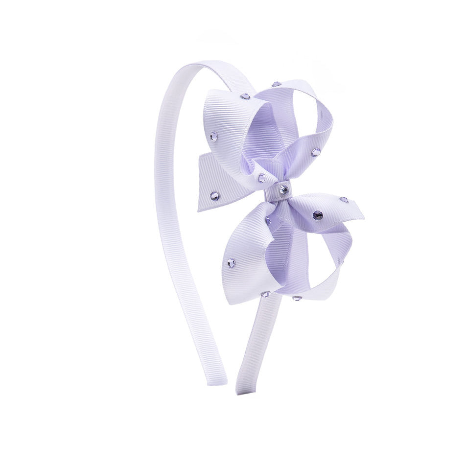 Olilia-Medium Classic Hard Headband-Lilac Mist