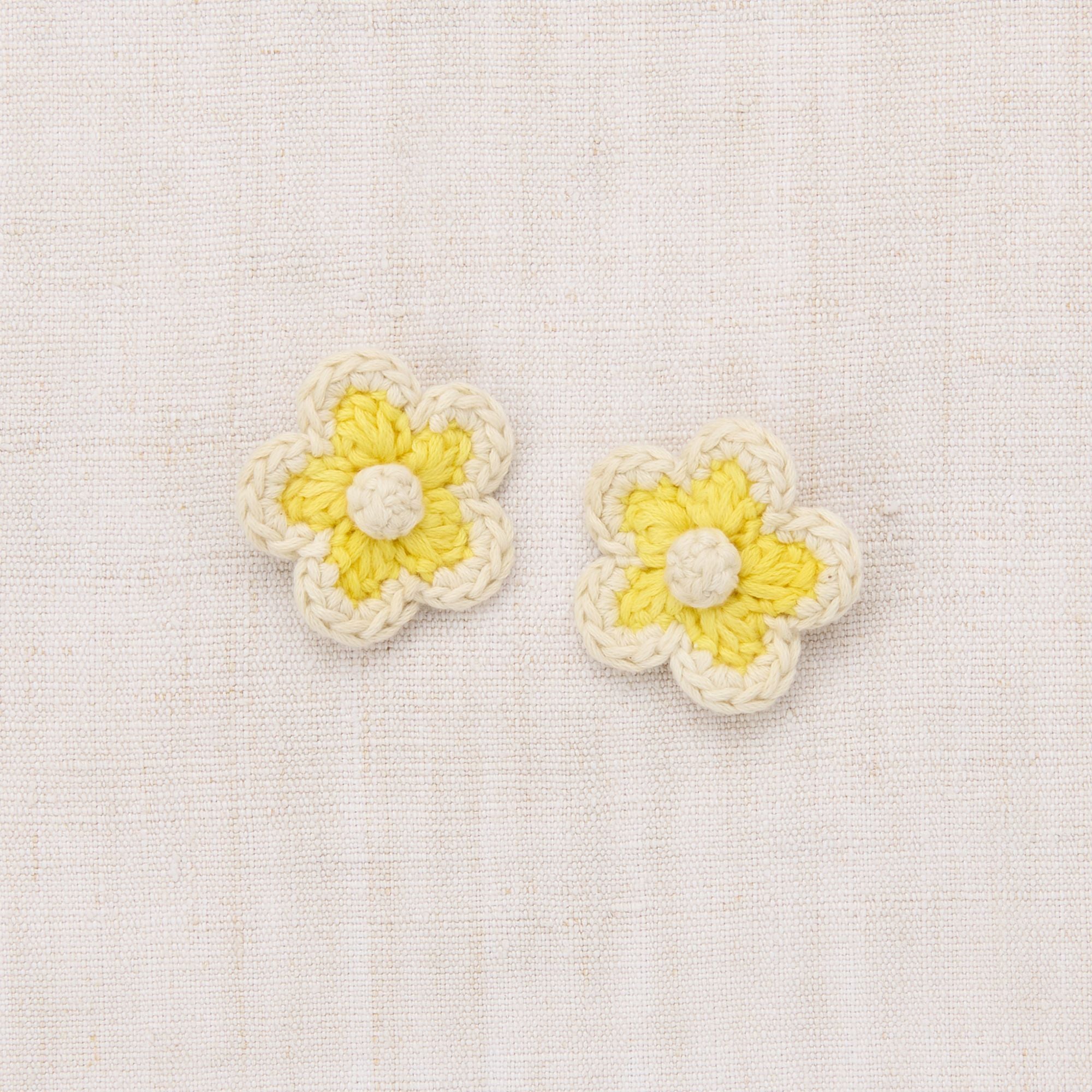 Misha & Puff-Girls Medium Flower Clip Set Sol