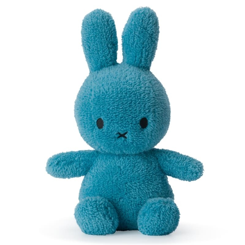 Miffy-33cm Frotte Ocean Blue