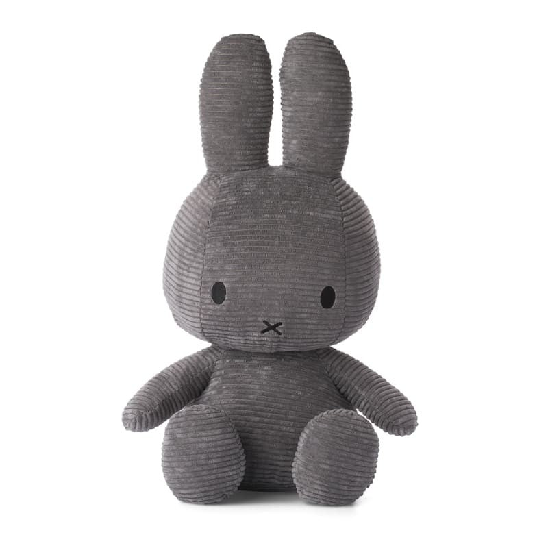 Miffy-50cm Corduroy Grey
