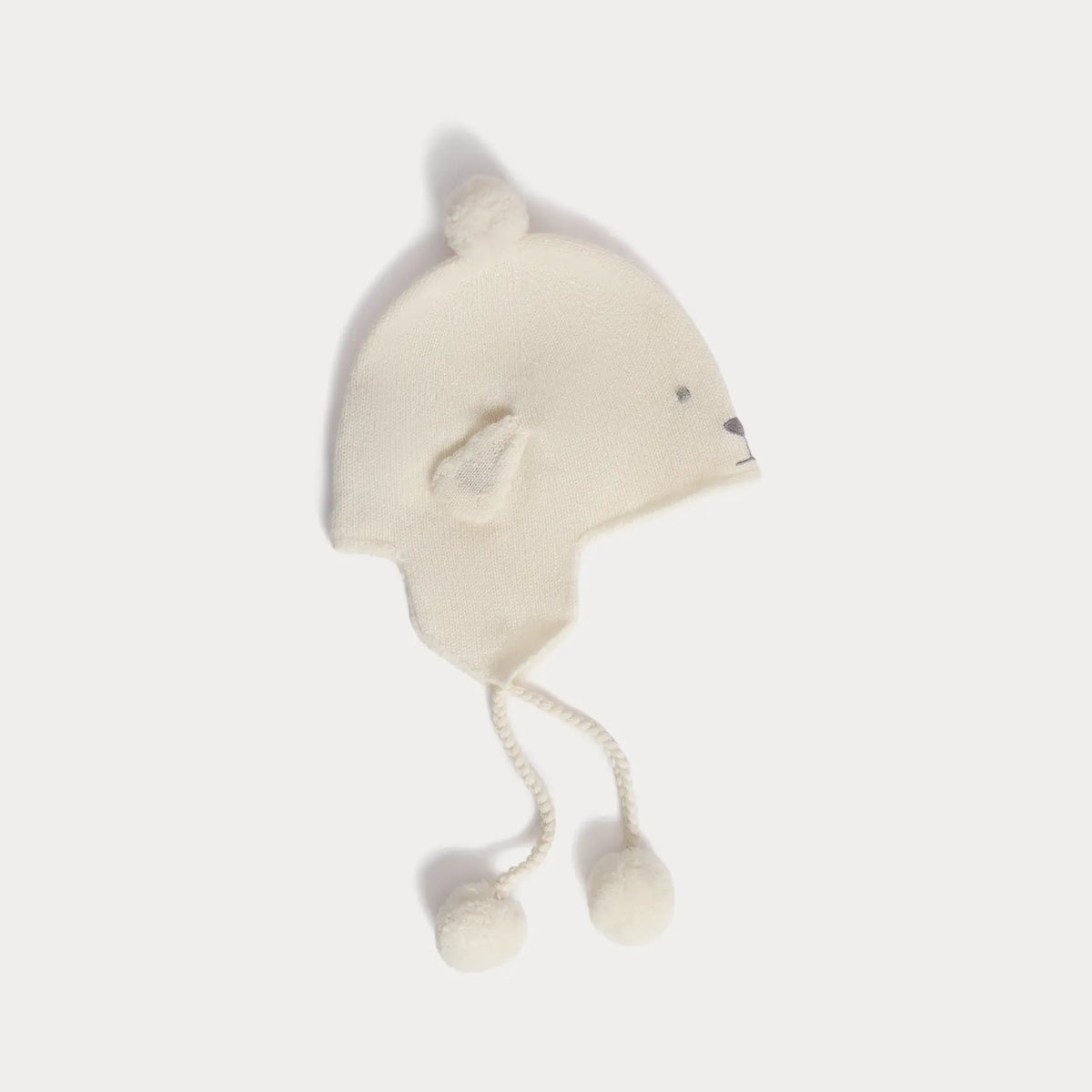 Bonpoint-Bebe Bonnet Mylan Blanc Lait