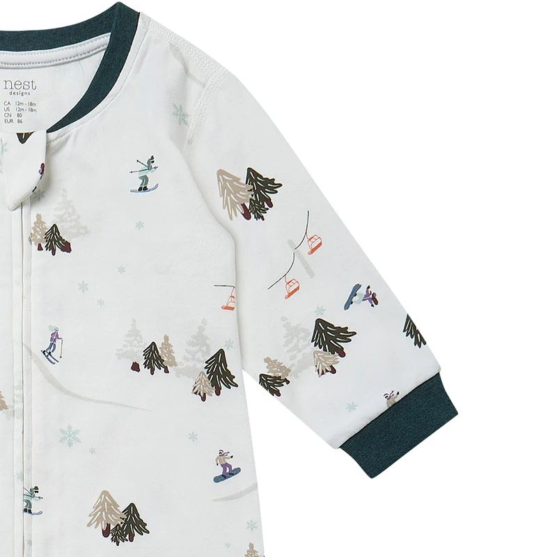 Nest Designs-Long Sleeve Romper Chills N Thrills