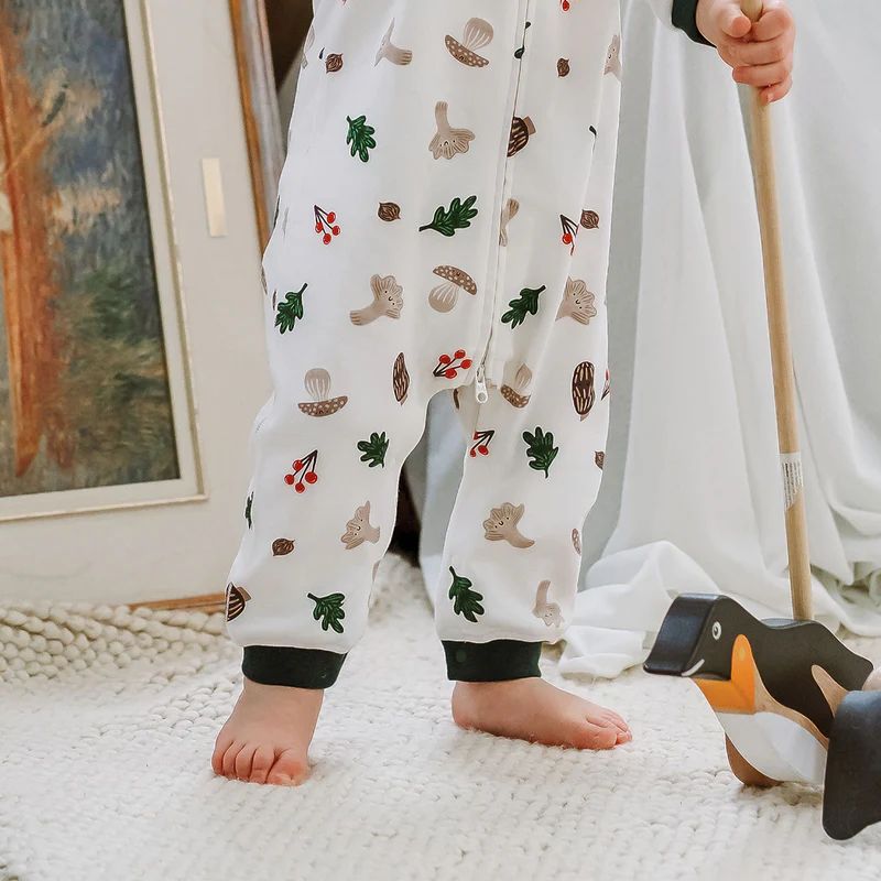 Nest Designs-Long Sleeve Romper Forest Forage