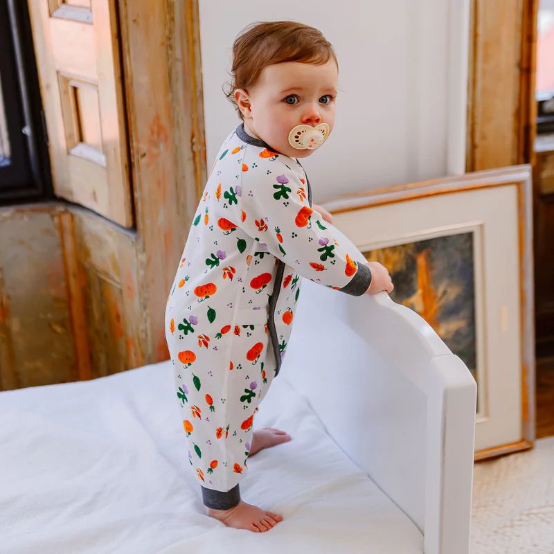 Nest Designs-Long Sleeve Kimono Romper Squish Squash