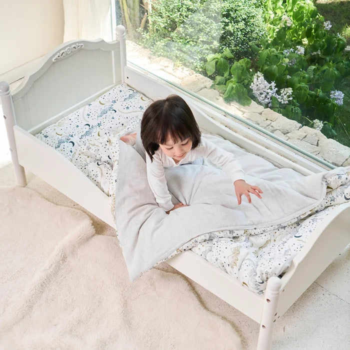Nest Designs-Toddler Blanket Set Stars White
