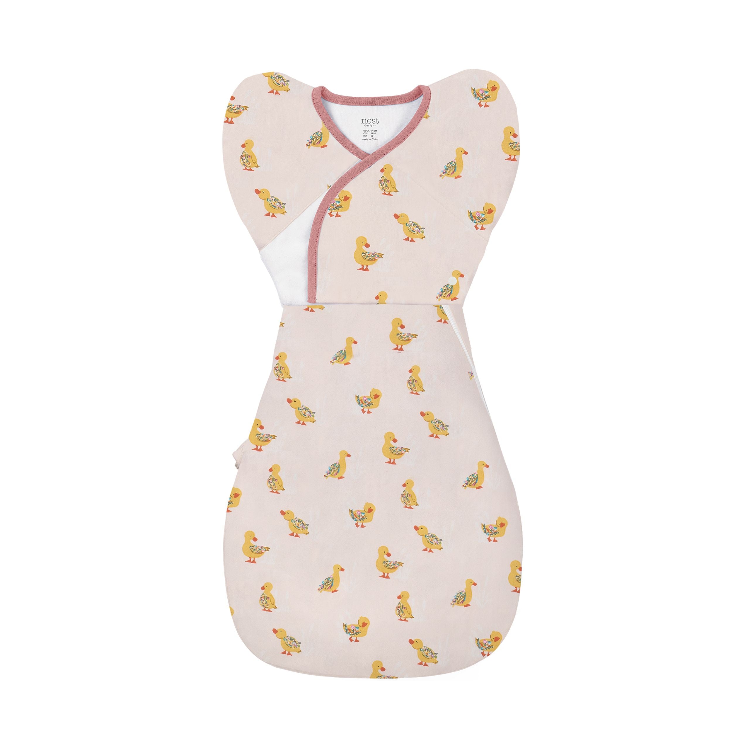 Nest Designs-0.5 TOG Startle Stop Sleep Bag Set (WITH WINGS 1.0) Five Little Ducks