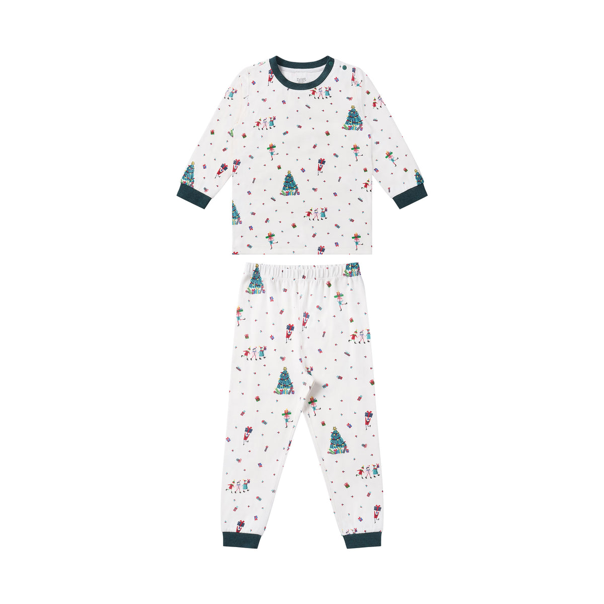 Nest Designs-L/S PJ Set Santas Elves