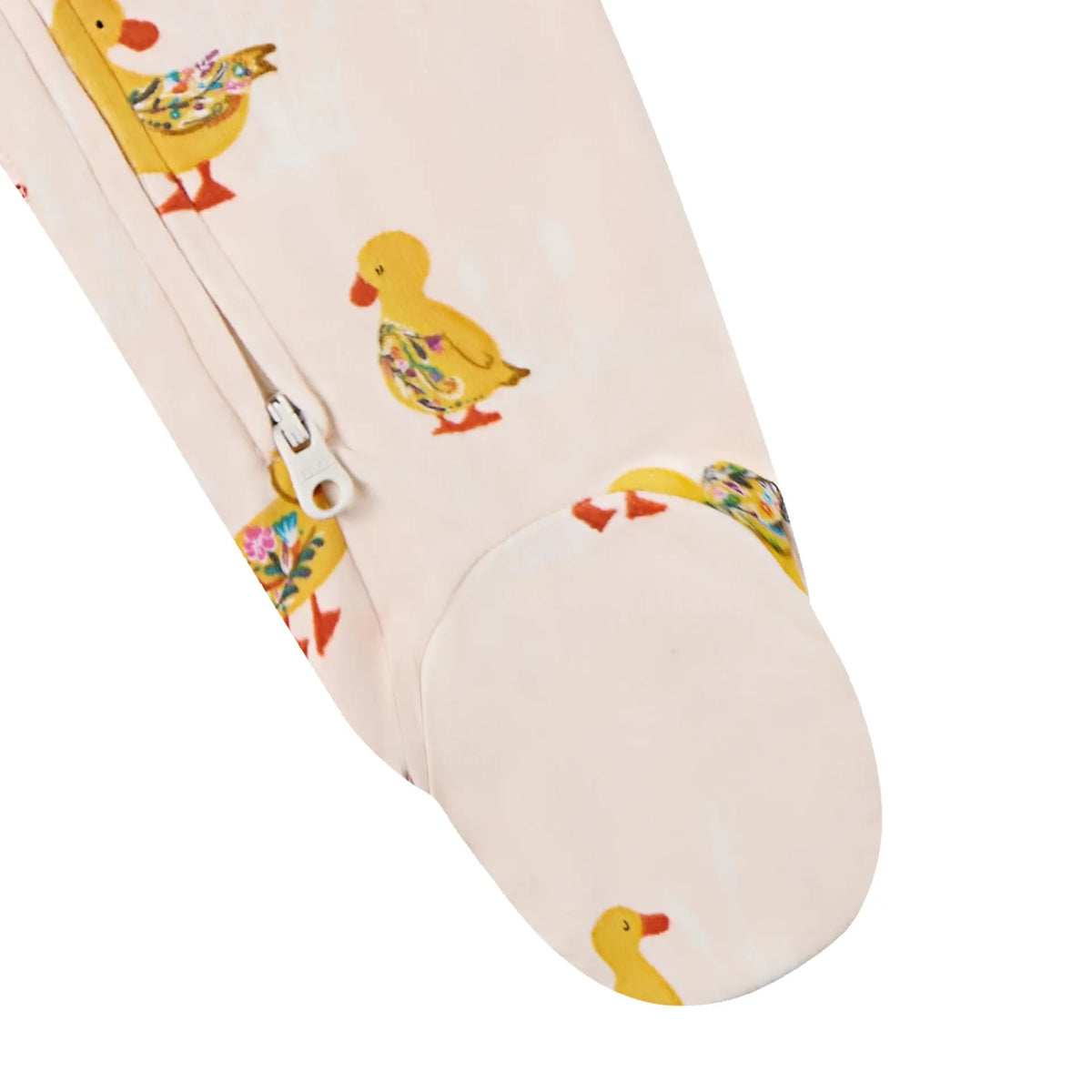 Nest Designs-Long Sleeve Footed Sleeper Five Little Ducks