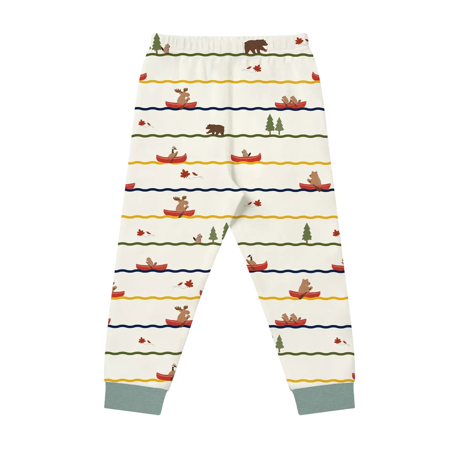 Nest Designs-Long Sleeve Pj Set Canoe Do It
