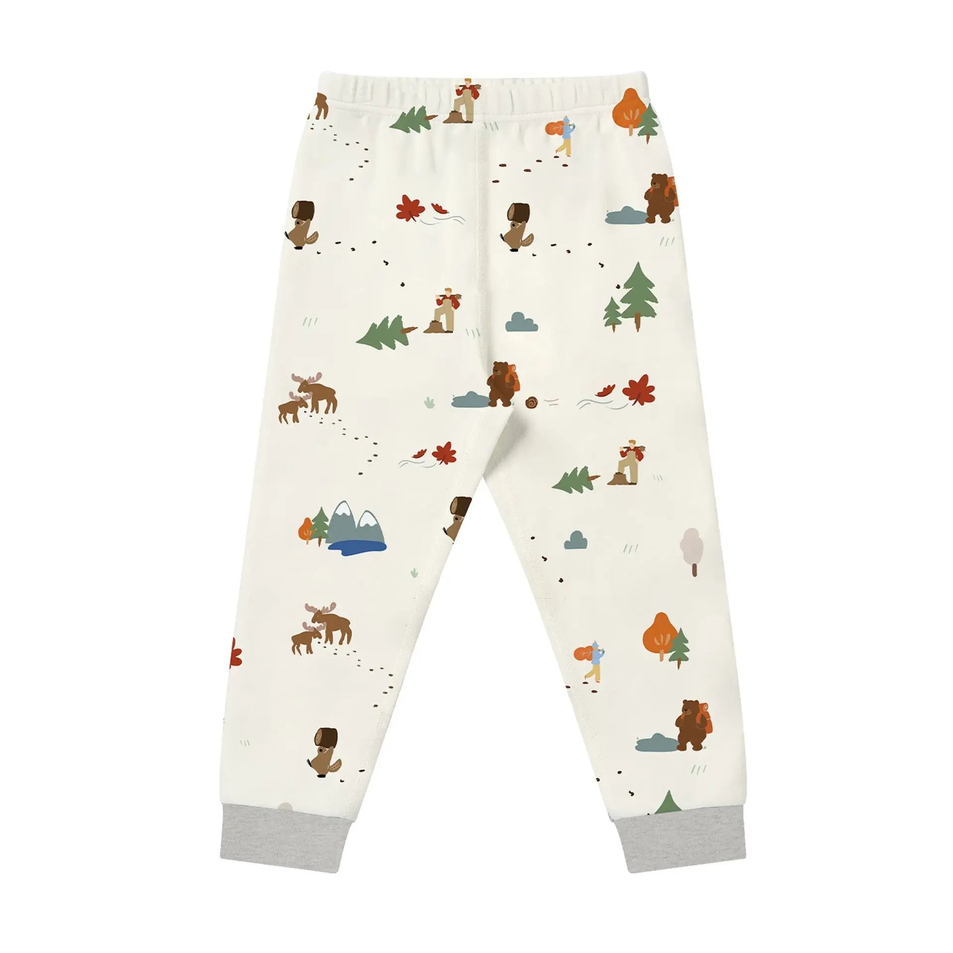 Nest Designs-Long Sleeve Pj Set Timber