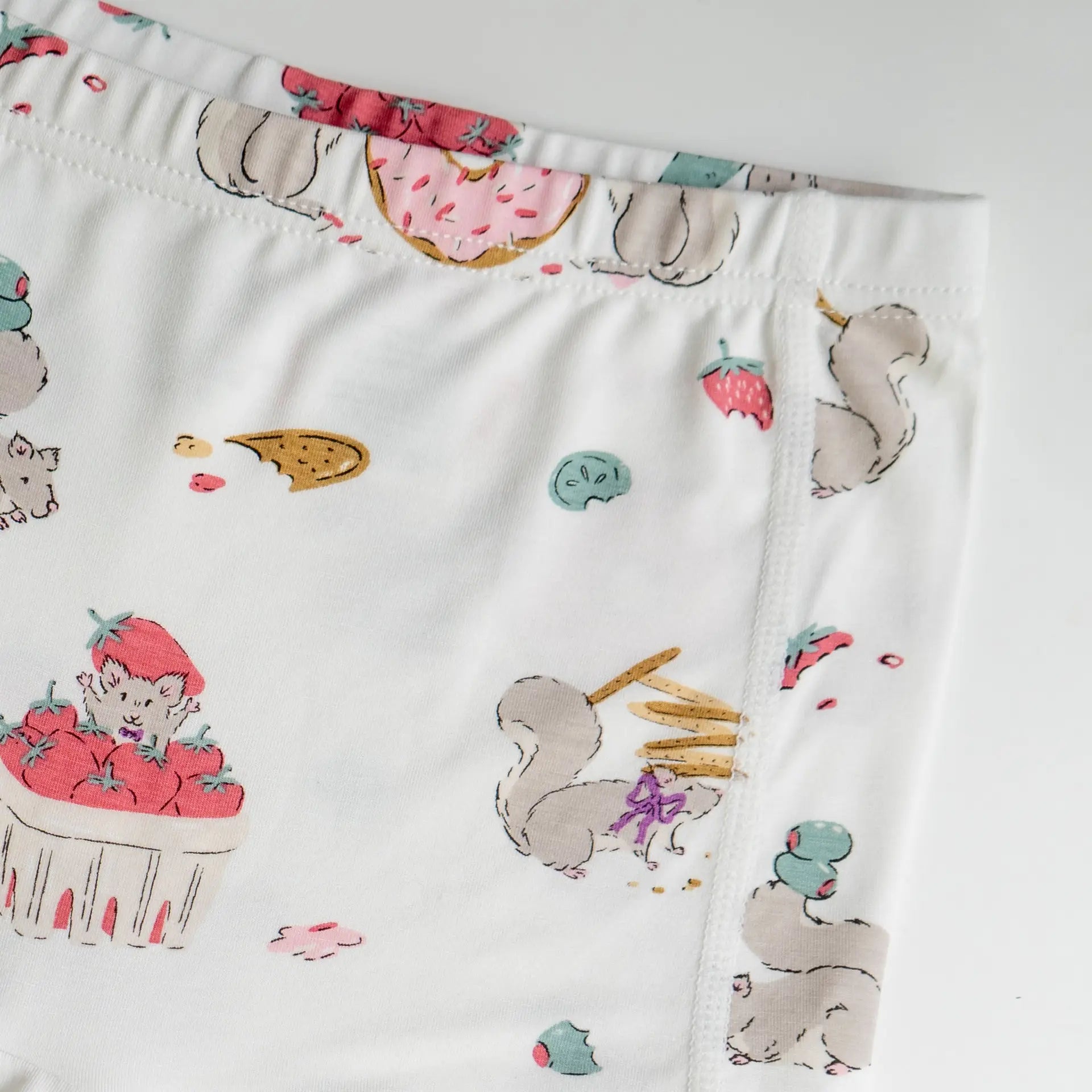 Nest Designs-Girls Boy Short Underwear (2 Pack) Doggie Meadow/Very Squirrelly
