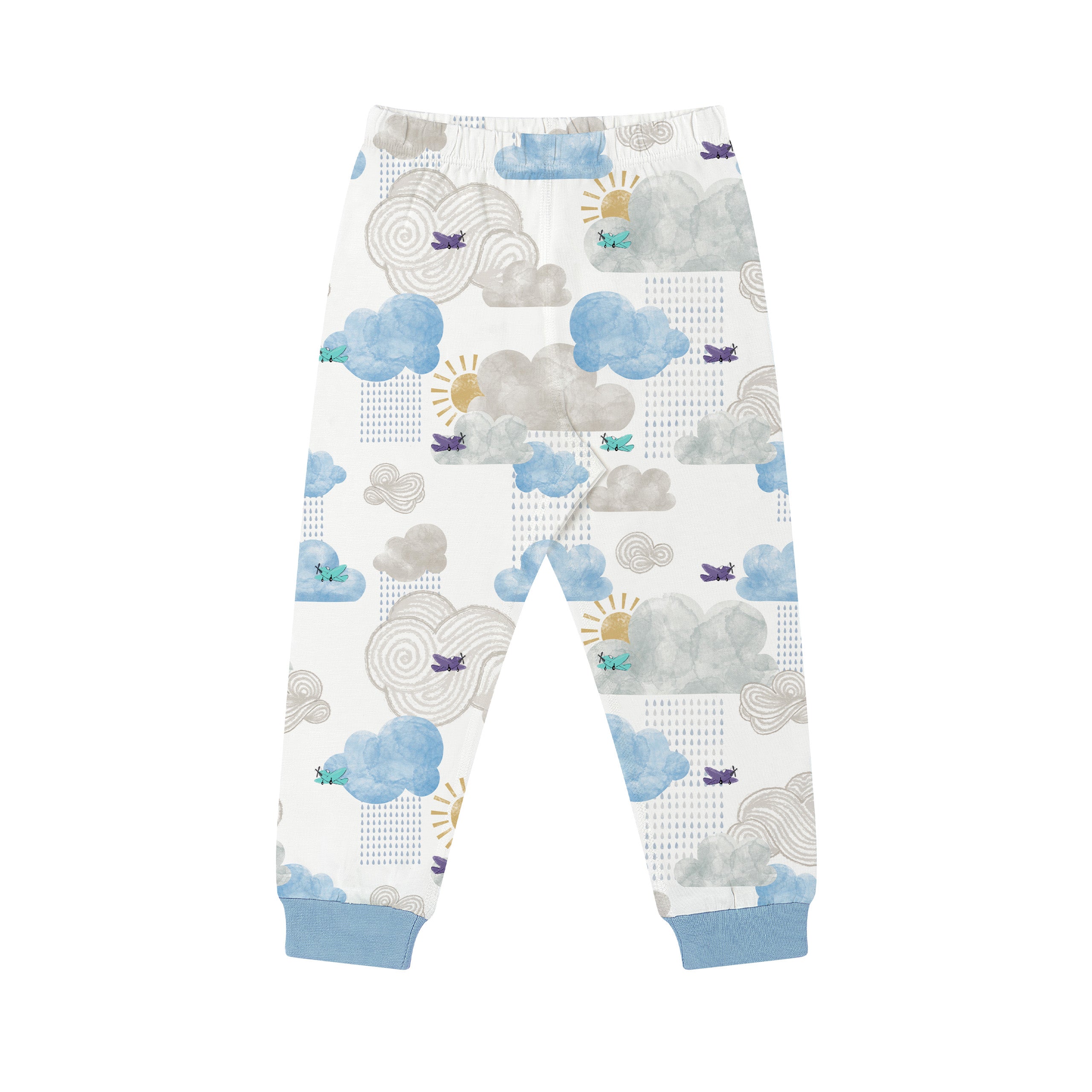 Nest Designs-Long Sleeve PJ Set Fluffy Puffs
