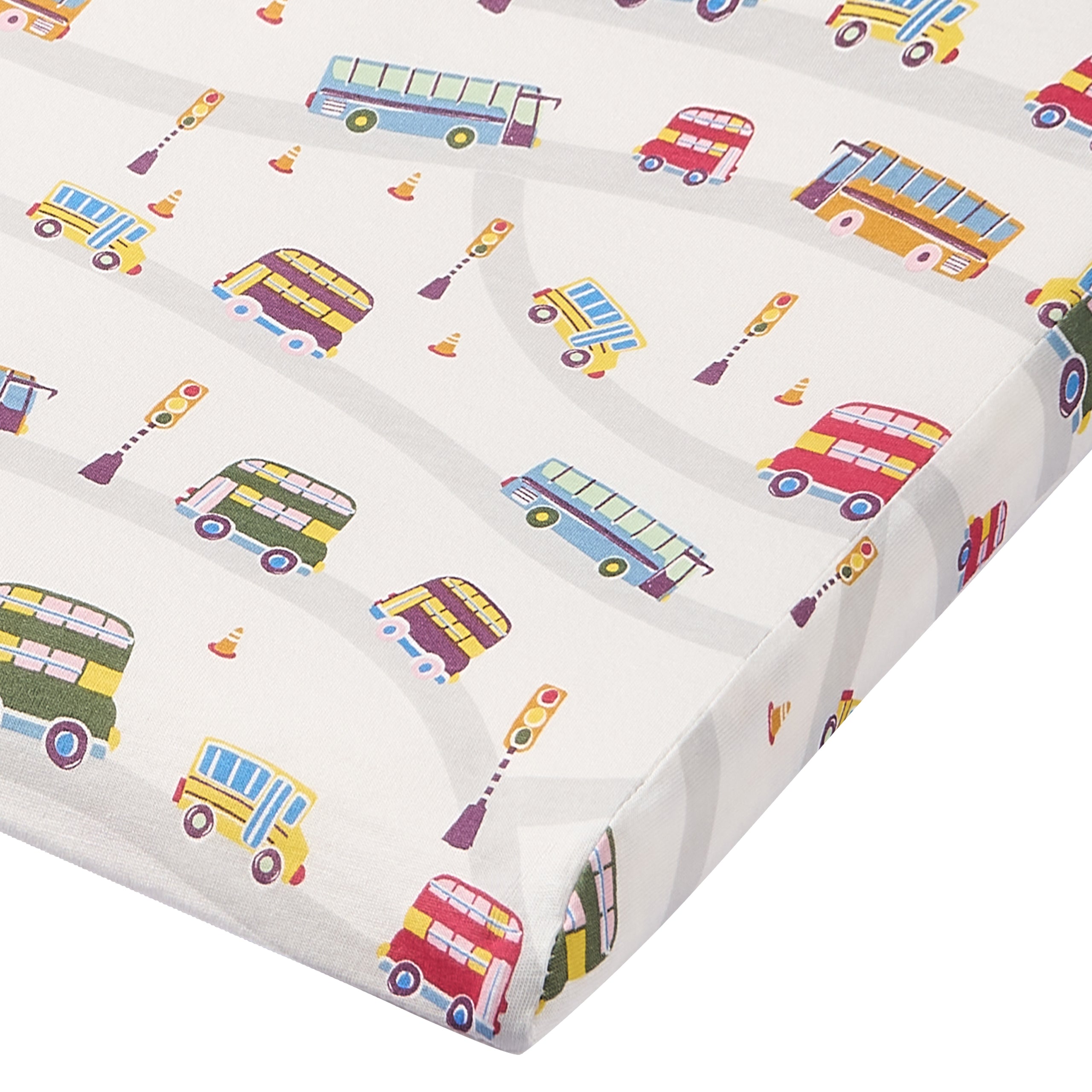 Nest Designs-Pillow with Pillowcase Wheels On The Bus