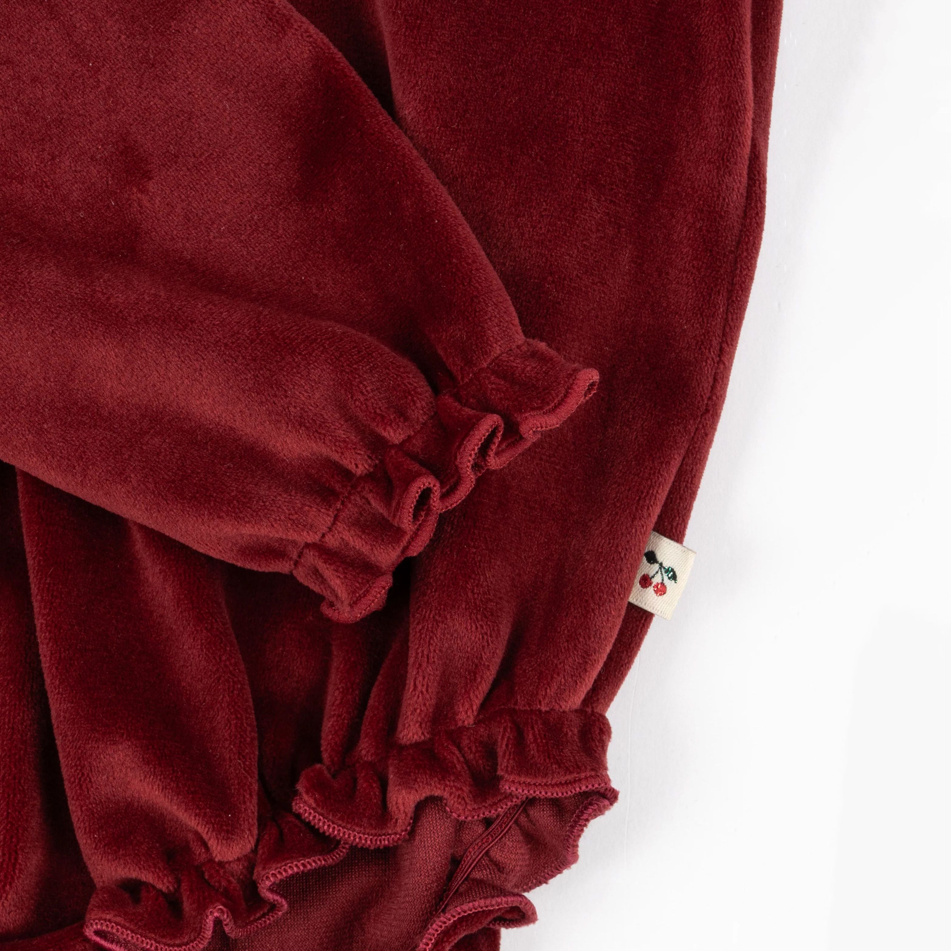 Konges Sløjd-Venola Romper Grs Red Dahlia