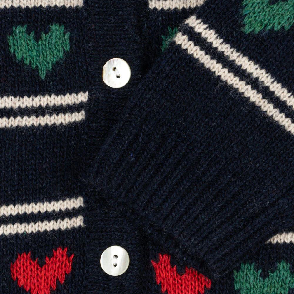 Konges Sløjd-Belou Knit Cardigan Heart