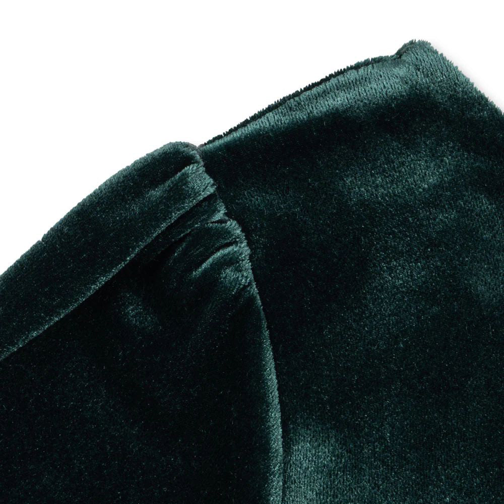 Konges Sløjd-Gia Bow Dress Grs Pine Grove