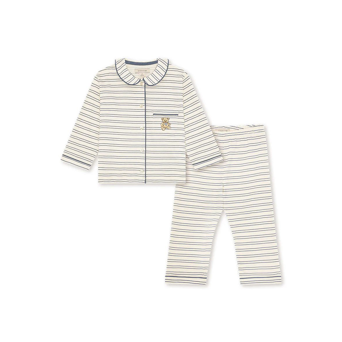 Konges Sløjd-Pio Set Gots Indigo Butter Stripe