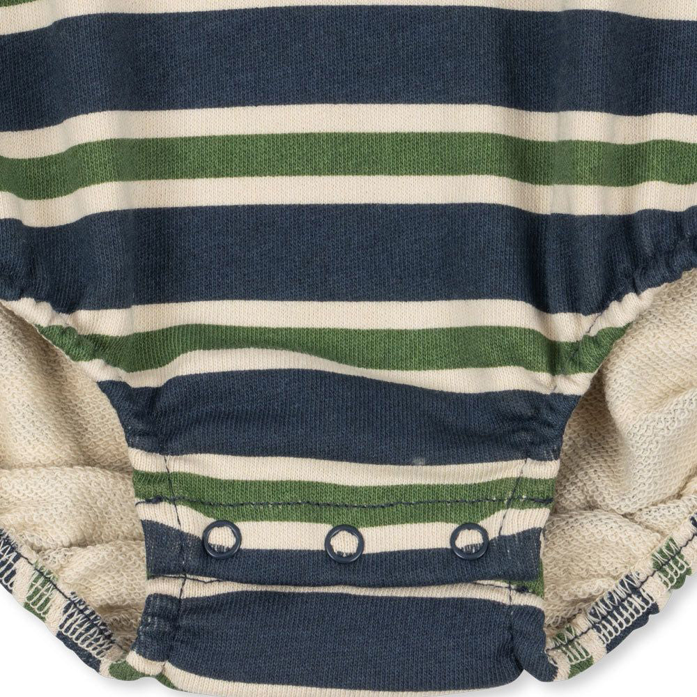 Konges Sløjd-Spotty Ls Romper Gots Spellbound Stripe