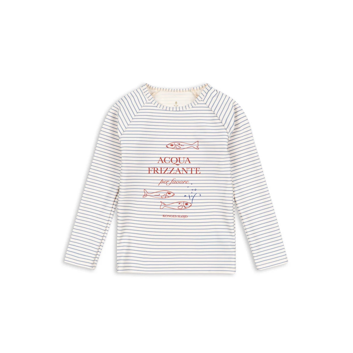 Konges Sløjd-Boy Aster Swim Blouse Grs Stripe Bluie