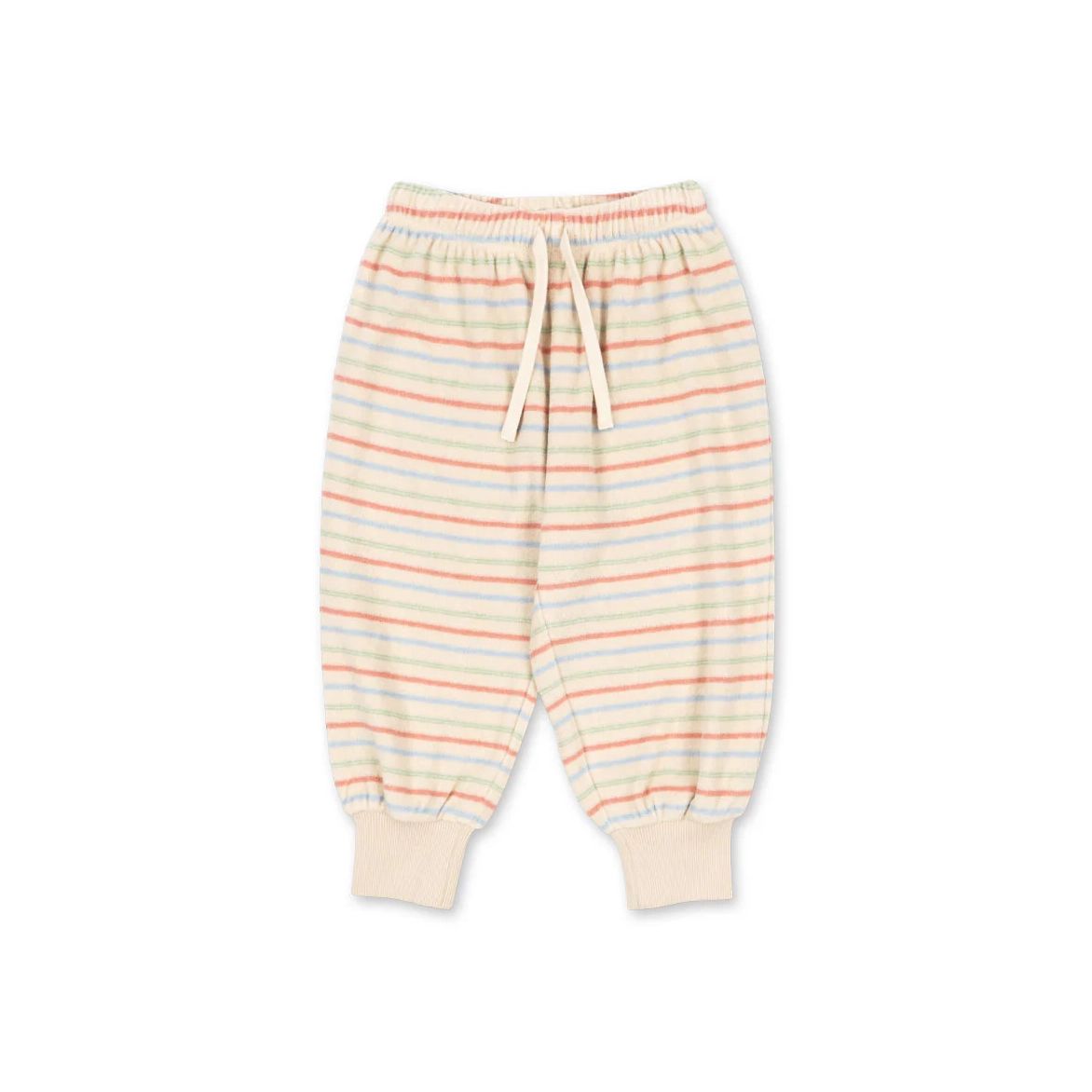 Konges Sløjd-Girl Itty Rib Sweat Pants Gots Confetti Stripe