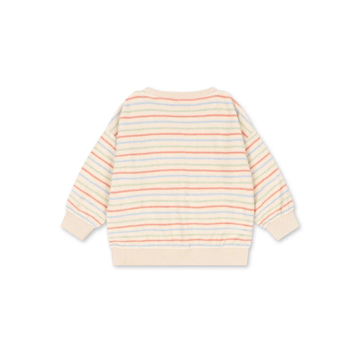 Konges Sløjd-Girl Itty Rib Sweat Shirt Gots Confetti Stripe