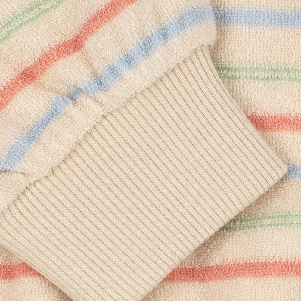Konges Sløjd-Girl Itty Rib Sweat Shirt Gots Confetti Stripe