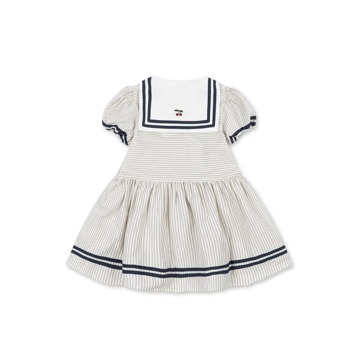 Konges Sløjd-Girl Allie Sailor Dress Gots Bleu Stripe