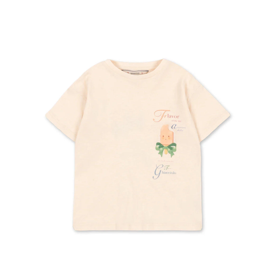 Konges Sløjd-Unisex Era Tee Ocs Ecru/Ghiacciolo