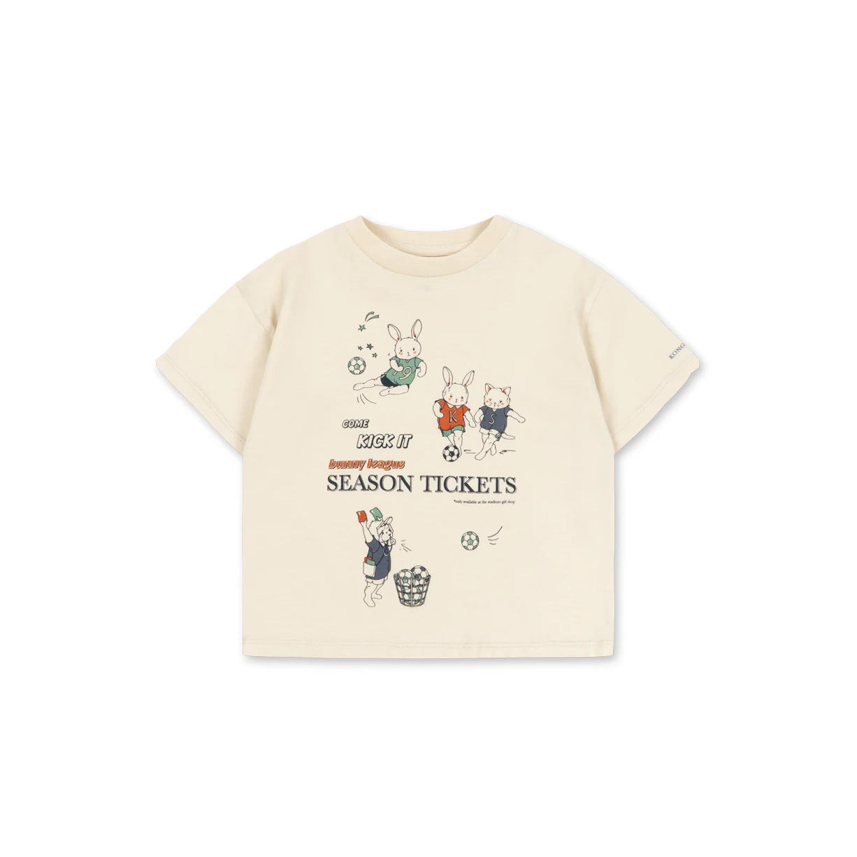 Konges Sløjd-Boy Famo Tee Gots Almond Milk